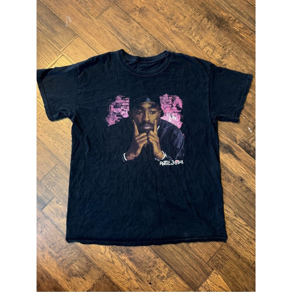 Vintage Tupac Shakur Poetic Justice movie graphic tee size L